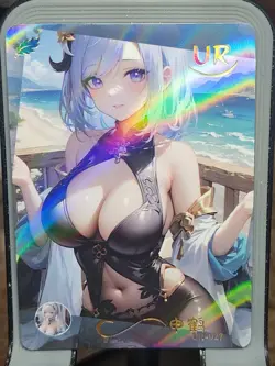 Shenhe Love In Space And Time Card Goddess Story Anime Waifu UR UR-27 - Image 1