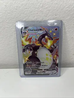 Pokemon Shining Fates Charizard VMAX SV107/SV122 Holo Card Shiny Vault - Image 1