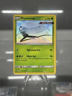 Pokemon Hidden Fates Shiny Vault Pheromosa Holo Rare Card SV5/SV94 - Image 1