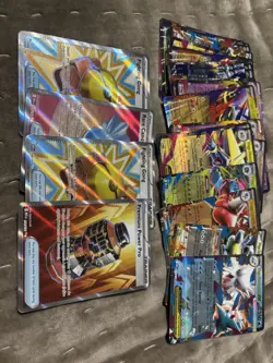 Mega Evolutions Ex Bulk Lot Pokemon Cards Near Mint lot of 34! - Image 1