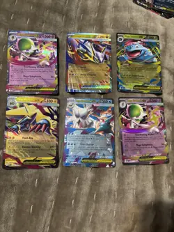 Mega Evolutions Ex Bulk Lot Pokemon Cards Near Mint lot of 34! - Image 3