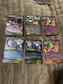 Mega Evolutions Ex Bulk Lot Pokemon Cards Near Mint lot of 34! - Image 4