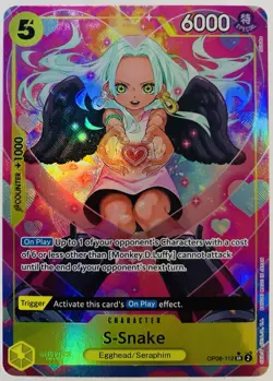 S-Snake (Parallel) - Two Legends (OP08-112) ONE PIECE Card English - Image 1