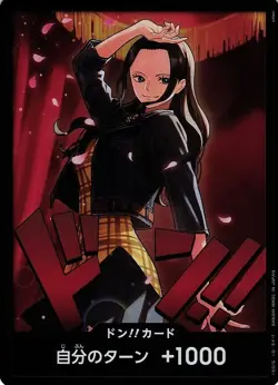 DON !! Card (Nico Robin) EB03 - Japanese One Piece Heroines Edition - Image 1
