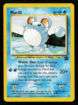 Marill 29 WOTC Black Star Promo Pokemon Card - Image 1