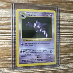 Pokemon Card Haunter 29/102 Base Set SHADOWLESS NM-Mint - Image 1