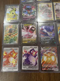 LOT Of 14 Pokemon Cards TCG Holo Gallery & Illustration Rares Full Art Charizard - Image 2