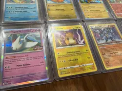 Lot Of 25 2021 2022 2023 Pokemon Holographic Holo Rare EX V English Card Bundle - Image 3