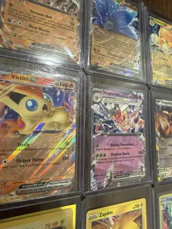 Lot Of 25 2021 2022 2023 Pokemon Holographic Holo Rare EX V English Card Bundle - Image 4