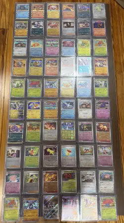 Lot Of 60 2023 Pokemon Holographic Holo Rare Scarlet Violet Japanese Card Lot - Image 1