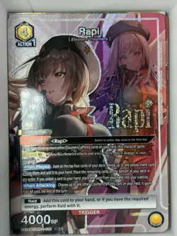 Rapi 106 SR* GODDESS OF VICTORY NIKKE Union Arena English Card UE14BT/NIK-1-106 - Image 1
