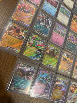 Lot Of 29 2023 Pokemon Holographic Holo Rare EX Scarlet Violet Japanese Card Lot - Image 4