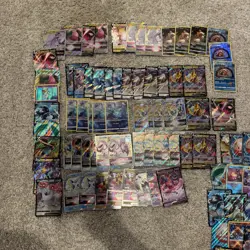 Pokemon V Vstar AR LOT OF 100+ CARDS ALL NM - Image 1