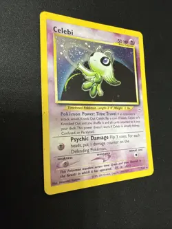 Pokemon TCG Celebi Neo Revelation Holo Rare Card 3/64 Unlimited - Image 3