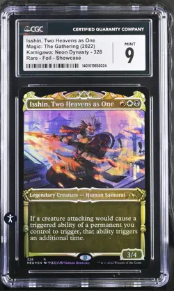 Isshin, Two Heavens as One Mtg (2022) Kamigawa: Neon Dynasty - 328 Rare - Foil - Image 1