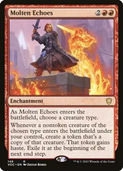 Molten Echoes - Crimson Vow Commander [Near Mint] - Image 1