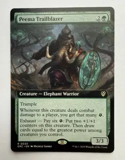 x1 Peema Trailblazer - Extended Art R MTG Commander: Aetherdrift M/NM, English - Image 1