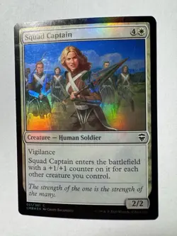 Squad Captain FOIL (51) Commander Legends MTG Magic - Image 1