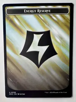 MTG Modern Horizons 3 Clue // Energy Reserve x1 NM Token - Image 2