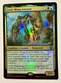 1x Jyoti, Moag Ancient - Foil NM-Mint, English Commander: Modern Horizons 3 MTG - Image 1