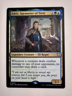 Edric, Spymaster of Trest Commander: Outlaws of Thunder Junction Regular - Image 1