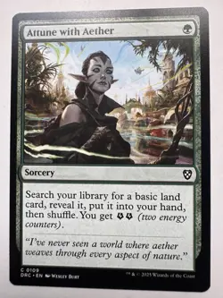 Attune with Aether [Aetherdrift Commander] Magic MTG - Image 1