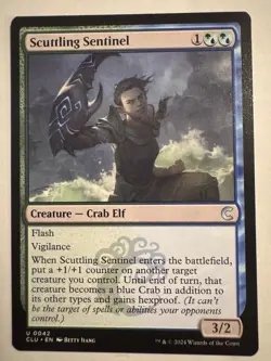 Scuttling Sentinel [Ravnica: Clue Edition] Magic MTG - Image 1