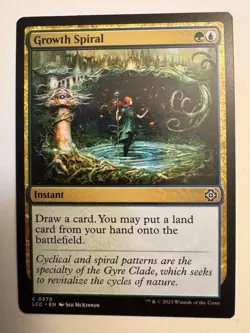 Growth Spiral #270 (NM) Lost Caverns of Ixalan LCC Magic MTG - Image 1