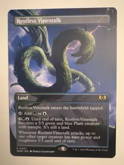 Restless Vinestalk - WOE #307 | NORMAL | NM | MTG | BORDERLESS - Image 1