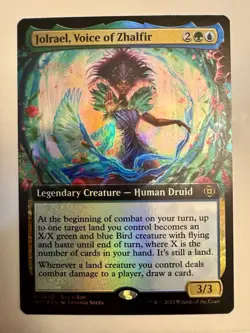 1 x Jolrael, Voice of Zhalfir - Foil - Buy-a-Box Promo - March of the Machine: T - Image 1
