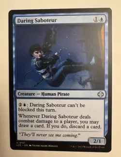 Daring Saboteur NM MTG The Lost Caverns of Ixalan LCI LCC Magic - Image 1
