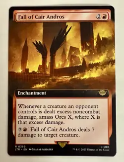 Fall Of Cair Andros (Extended Art) Universes Beyond: The Lord Of The Rings #359 - Image 1