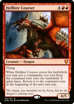 X 1 Hellkite Courser NM-M Commander Legends 183 MTG Magic The Gathering - Image 1