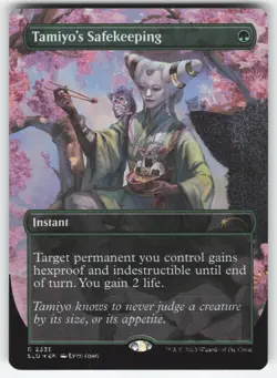 Tamiyo's Safekeeping Confetti Foil 2335 R MTG Secret Lair Drop Series NM - Image 1