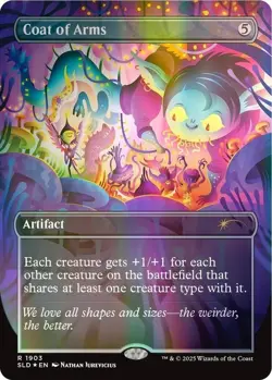 1x DOUBLE RAINBOW FOIL Coat of Arms - MTG - Secret Lair Drop SLD - Image 1