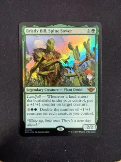 Bristly Bill, Spine Sower (PROMO FOIL) - Edge of Eternities (Magic/MTG) - Image 1