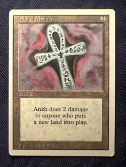 Ankh of Mishra - 1994 Magic the Gathering MTG Revised - Free Shipping - Image 1