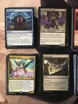 Magic the Gathering (Lot of 189) Double Masters lot Rares Tokens + More Cube - Image 2