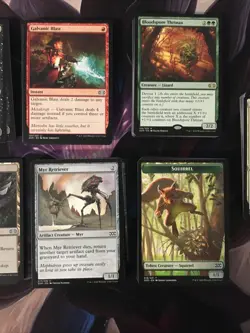 Magic the Gathering (Lot of 189) Double Masters lot Rares Tokens + More Cube - Image 3