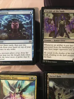 Magic the Gathering (Lot of 189) Double Masters lot Rares Tokens + More Cube - Image 5