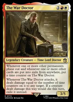 Near Mint x 1 The War Doctor - Surge Foil Doctor Who Variants - Image 1