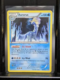 TCG Pokemon Aurorus 26/111 Non-Holo XY Furious Fists 2014: LP Ungraded - Image 1