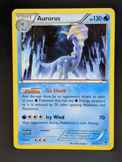 TCG Pokemon Aurorus 26/111 Non-Holo XY Furious Fists 2014: LP Ungraded - Image 2