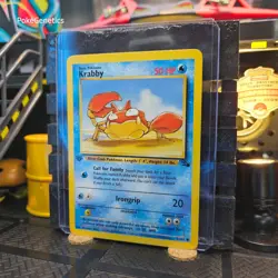 Krabby 1st Edition Fossil Pokemon TCG 51/62 Common - Image 2