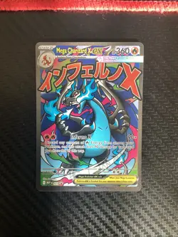 Mega Charizard X ex MEP023 Black Star Promo UPC Pokemon TCG NM #023 - Image 1