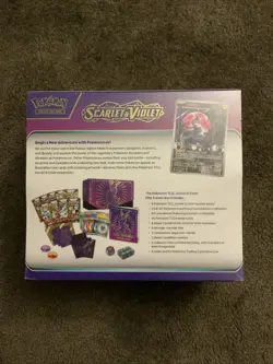 Nintendo Pokemon TCG Scarlet & Violet Elite Trainer Box - 9 Packs for sale online - Image 3