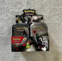 Pokemon Scarlet & Violet Black Bolt & White Flare Unova Mini Tin Set of 8 Sealed - Image 2