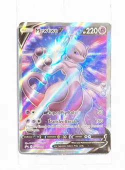 Mewtwo V ~ Pokemon Black Star Promo ~ Full Art Holo Sealed #SWSH229 - Image 1