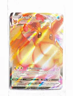 Eevee Vmax ~ Pokemon Black Star Promo ~ Full Art Holo Sealed #SWSH087 - Image 1