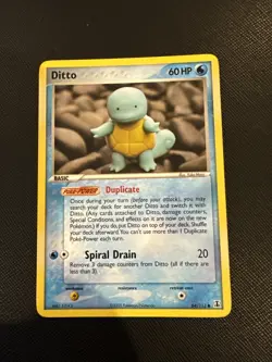 Ditto - 64/113 - Common Played, English Pokemon EX Delta Species - Image 1